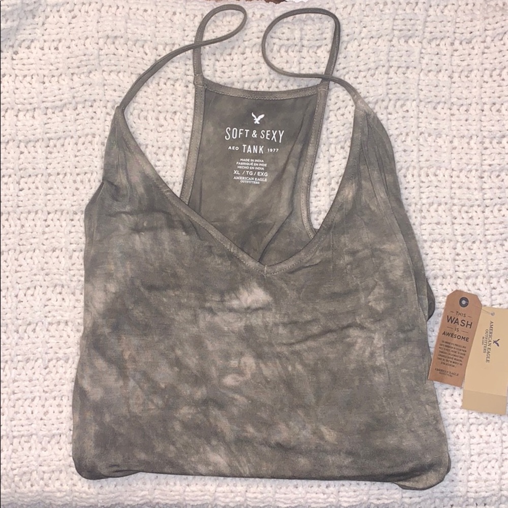 AE Peplum Tank